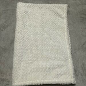 Cozy White Fuzzy Blanket